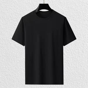 T-shirt à manches courtes en coton peigné 180g pour homme, prix d'usine du Bangladesh, personnalisable, coupe ajustée, décontracté, couche de base - Product Image 1