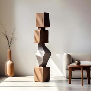 Objeto de mesa de escultura de moda de alta calidad Acento decorativo moderno Perfecto para interiores de hogar y oficina con estilo - Product Image 1