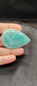 UDGEMS Modelo 587 Cabujón de Amazonita Verde Natural en Forma de Pera, Piedra Preciosa Suelta para Joyería, Tamaños Variados - Product Image 2