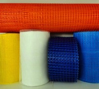 10*10Mm Penggunaan Dinding Eksterior Serat Kaca Tahan Alkali