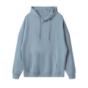 OEM Men Hooded Zip Hoodie 100% Cotton Embroidered Beaded Fleece Winter Sports Gym Jacket Custom Size XL Wholesale Hoodies - Product Image 5