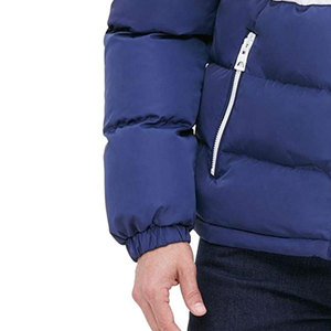 High Quality Lightweight <b>Men's</b> Puffer <b>Jacket</b> Stand Collar Winter Wear New Style Custom Made Windproof - Product Image 4