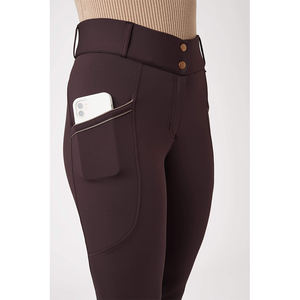 Nouveauté Culotte d'équitation pour femmes Genouillère Patch Grip Soft Fit Custom Clothing Bulk Wholesale Horse Riding Jodhpurs Pants - Product Image 4