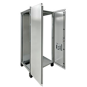 Paneles eléctricos modulares de tipo vertical de alta calidad, carcasa de distribución de energía de aluminio, armarios eléctricos de Metal - Product Image 3