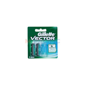 Maquinilla de Afeitar Gillette Vector de Doble Hoja y Repuestos, Paquete Múltiple, Origen Vietnam - Product Image 2