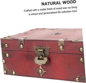 Antique Jewelry <b>Box</b> Wooden <b>Box</b> with Lock Wood <b>Makeup</b> Organizer Earring Organizer Jewelry <b>Box</b> Wooden - Product Image 6