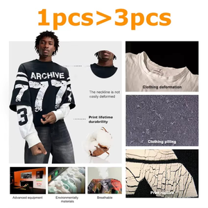 New Style Selling Hip Hop <b>Men's</b> <b>T</b>-<b>shirt</b> Custom Heavyweight 100% Cotton Street Plus Size Vintage Loose High Quality Breathable - Product Image 6