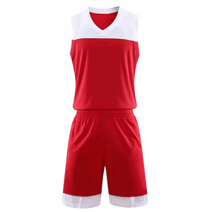 Personalice su propio equipo Uniforme de baloncesto Reversible Uniforme de baloncesto Conjunto de equipo Impreso sublimado Uniforme de baloncesto OEM - Product Image 1