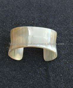 Pulseras y brazaletes de cuerno de búfalo con diseño de paz clásico islámico, regalo, artesanía, moda, venta al por mayor por FWE - Product Image 6