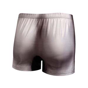 Men's Michelangelo <b>Boxer</b> Shorts Breathable Knitted Fabric with Spandex Mid-and Low-Rise Sculptural Design with Logo on Waist - Product Image 2