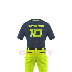 Conjunto de uniforme de béisbol Personalizado incluye Jersey y pantalones de impresión por sublimación tela transpirable ajuste cómodo ideal para la escuela - Product Image 3