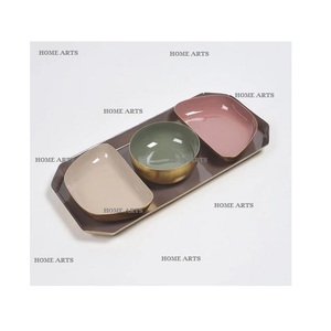 Cuencos de hierro de la mejor calidad para frutos secos con bandeja, tamaño personalizado, forma redonda, cuenco para servir chocolates al precio más bajo - Product Image 5