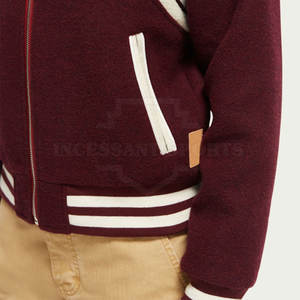 Veste de Baseball Personnalisée OEM pour Homme, Imperméable et Coupe-Vent, en Polyester et Coton, Vente Chaude - Product Image 4