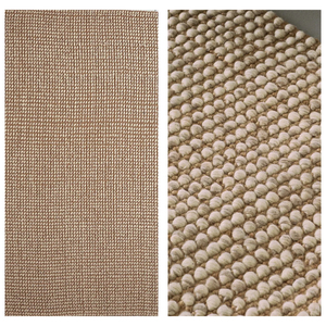 Handmade Premium Eco-Friendly Reversible Jute <b>Braided</b> Flat Weave Rug Natural Woven Carpet with Anti-Slip for Home Use - Product Image 3