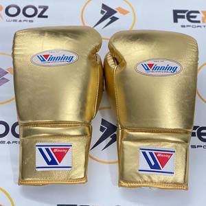 Winning Professional Boxing Training <b>Gloves</b> - Navy Red <b>Lace</b>-up Design Wholesale Boxing Genuine Cowhide Leather Boxing <b>Gloves</b> - Product Image 6