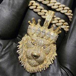 Pendentif personnalisé en argent sterling 925, plaqué or argenté de haute qualité, style hip-hop pour hommes, diamants, fêtes, IGI - Product Image 6