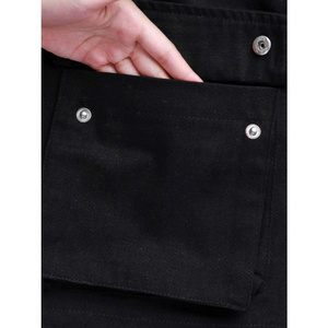 กางเกงขาสั้นผู้ชายและผู้หญิงพร้อมกระเป๋าคาร์โก้มีกระดุมผ้าสีกากีเกาหลีสีน้ำตาลเบจสีดำเสื้อผ้าแนวสตรีทสไตล์พื้นฐาน - Product Image 3