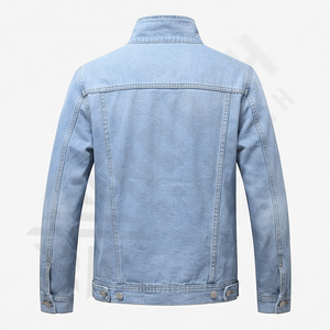 Veste en jean décontractée pour homme, grande taille, de haute qualité, respirante, coupe-vent, écologique, vêtement d'extérieur pour l'hiver - Product Image 2