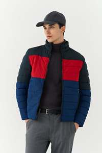 Veste matelassée réversible personnalisée OEM de haute qualité pour hommes, logo personnalisé, veste d'hiver décontractée unisexe - Product Image 2