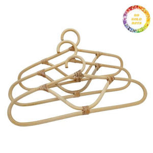 Percha de Ropa de Mimbre de Ratán Hecha a Mano de Alta Calidad, Estilo Ecológico Natural para Tienda de Moda - Product Image 2