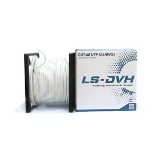 VIETHAN卸売高品質製品CAT6 CAT6E UTP 24AWGネットワークケーブル8コア4ペア銅屋外パッキングRohsISO