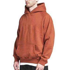 Sweat à capuche vierge en gros plaine 100% coton à capuche pour l'impression broderie personnalisé Streetwear OEM approvisionnement d'usine fabriqué au Pakistan - Product Image 2