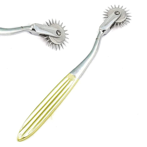 Molinete Wartenberg chapado en oro Venta al por mayor Manual Instrumento de Cirugía General Garantía extendida LASHMETICS Herramienta de diagnóstico Premium - Product Image 1