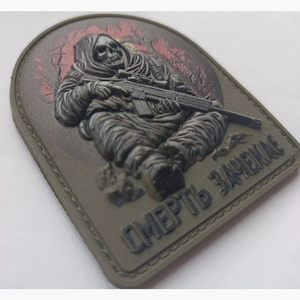 Accessoires et vêtements Écussons souples de luxe en PVC insigne de logo en silicone 3D en relief personnalisé Chapeau pressé à chaud style magnétique - Product Image 4