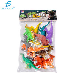 Set di 6 Giocattoli di Dinosauri in Plastica per Bambini, Divertenti Giocattoli in PVC a Tema Animale - Product Image 3