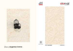 Carreaux muraux en porcelaine contemporains 600x1200mm, finition brillante douce, effet pierre, élégant, moderne, application intérieure - Product Image 4