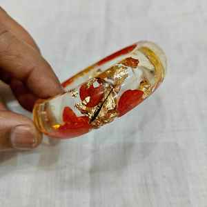 Handmade Luxury Resin Fashion Bangle for Women Best Quality Classic Design <b>Bracelet</b> for Pretty Girls Expensive and Elegant - Product Image 1