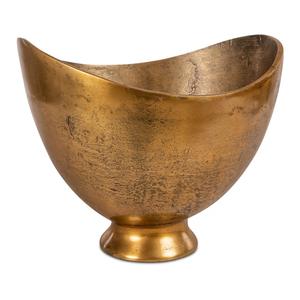 Bols de service en aluminium à la mode Finition unique pour le style et la fonctionnalité pour les fêtes et les tables à dîner ou les buffets - Product Image 1