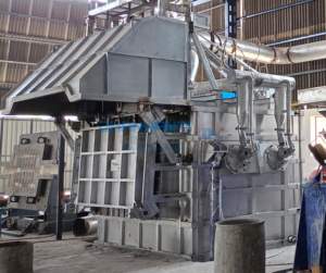 Meilleure capacité de 10 tonnes Machine automatique de moulage sous pression en aluminium Moteur à réverbération de toutes les qualités Inclinant le roulement industriel Skelner - Product Image 2