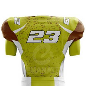 Uniforme de Fútbol Americano Personalizable con Diseño Nuevo, Estilo Único de Equipo Nacional, Transpirable, de Secado Rápido, 100% Poliéster, Pantalones Cortos - Product Image 6