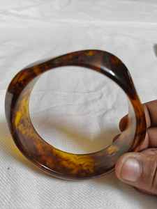 Bracelet élastique en résine élégant fabriqué à la main pour femmes Accessoires de fête classiques Type de bracelets - Product Image 2