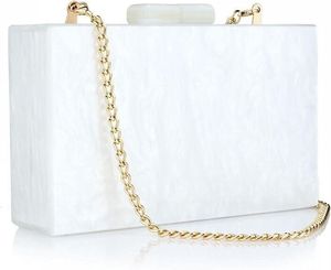 กระเป๋าคลัทช์เรซินทรงเรขาคณิตที่ทันสมัยสำหรับผู้หญิงอุปกรณ์เสริมที่ทันสมัยสำหรับโปรโมชั่นกระเป๋า - Product Image 1