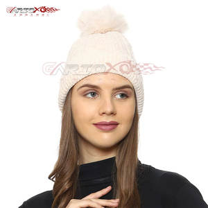 Chunky Knit <b>Beanie</b> For <b>Women</b> Warm And Stretchy Hat Ideal For Autumn And Winter Days Stylish <b>Beanie</b> For <b>Women</b> - Product Image 3
