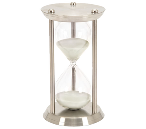 Reloj de Arena Moderno Hecho a Mano de Latón y Vidrio con Diseño Personalizable, Regalos para Momentos Memorables - Product Image 2