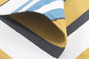 Tapis de décoration fait main multicolore avec coton de qualité supérieure Chindi Rectangle tapis tressés tapis de sol modernes couloir porte - Product Image 4