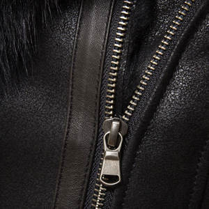 Chaqueta de Cuero para Mujer, de Alta Calidad, Cuero Genuino, Color Sólido, Impermeable, Ecológica, con Logotipo y Color Personalizados OEM - Product Image 6