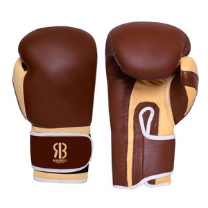 ถุงมือชกมวยหนังแท้สั่งทำพิเศษ RUBABULL MARTIAL ARTS รุ่น RMA-BG-02 ผ้าคุณภาพสูงระบายอากาศได้ดี มีจำหน่าย - Product Image 1