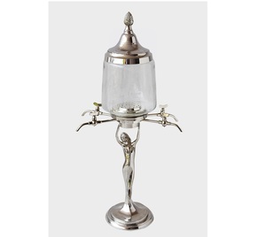 Fuentes de Absenta Lady, de la Mejor Calidad, en Latón y Vidrio, 1500-2000 ml, Diseño Clásico, Hechas a Mano para Vino - Product Image 1