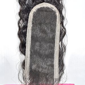 Brazilian 2*<b>6</b> Closure Fblhair Raw Wholesale Virgin 100% Weave natural <b>color</b> black women cuticle aligned deep wave Human <b>Hair</b> - Product Image 5