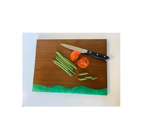 Planche à fromage en résine Utilisation pour la restauration Planche à découper Design de luxe forme carrée excellente qualité Emballage personnalisé - Product Image 1