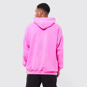 Custom <b>Oversized</b> Acid Wash Winter Hoodie Manufacturer 100% Polyester High Quality Eco-Friendly <b>Vintage</b> Washed Men's <b>Sweatshirts</b> - Product Image 3