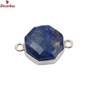 Venta al por mayor de joyería hecha a mano de moda 925 plata esterlina amatista gemas de piedra DIY encantos para mujeres y hombres - Product Image 2