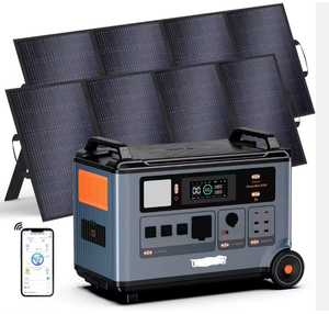 ORIGINAL Best Quality PowerMax6000 <b>Solar</b> <b>Generator</b> with 3x400W <b>Panels</b> 3600Wh LiFePO4 - Product Image 2