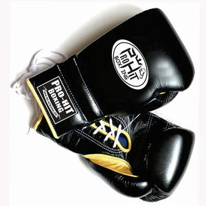 Guantes de boxeo de artes marciales de Material PU de alta calidad Guantes de boxeo profesionales Competición de logotipo personalizable Color múltiple - Product Image 2