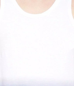 Camiseta de algodón de alta calidad para deporte, culturismo, Fitness, correr, OEM, logotipo liso en blanco, personalizado, para hombre, gimnasio, Stringer, camiseta sin mangas - Product Image 6