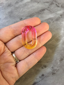 Cadena de eslabones de resina hecha a mano de alta calidad para decoración de pared - Product Image 5